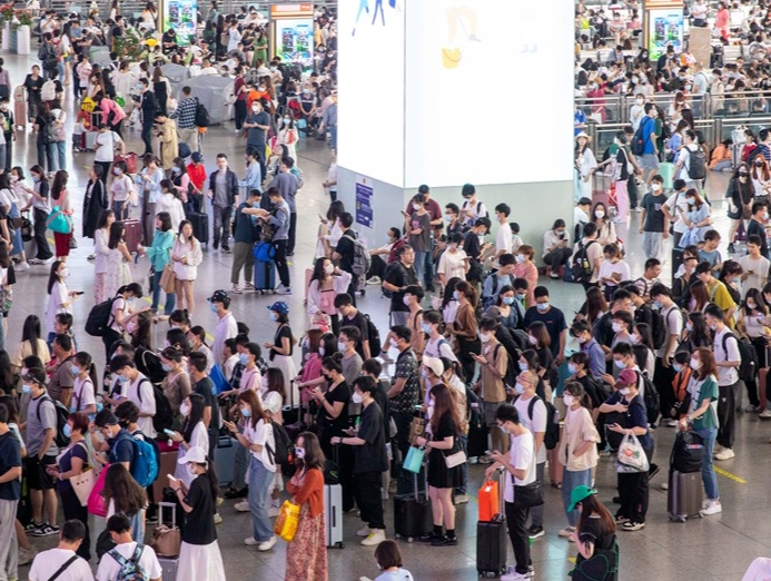 5月1日，广铁预计发送旅客248.1万人次