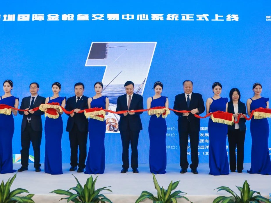 一槌拍出198万元！深圳国际金枪鱼交易有限公司上线