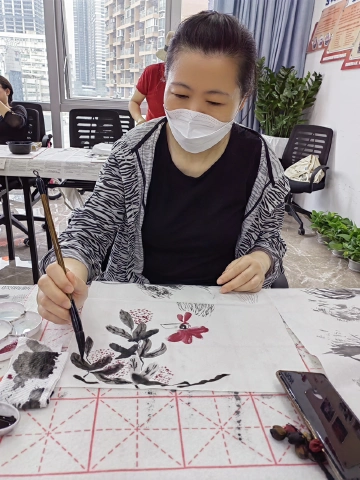 国粹传承 书画人生，华林社区文化传承之书画班圆满结束