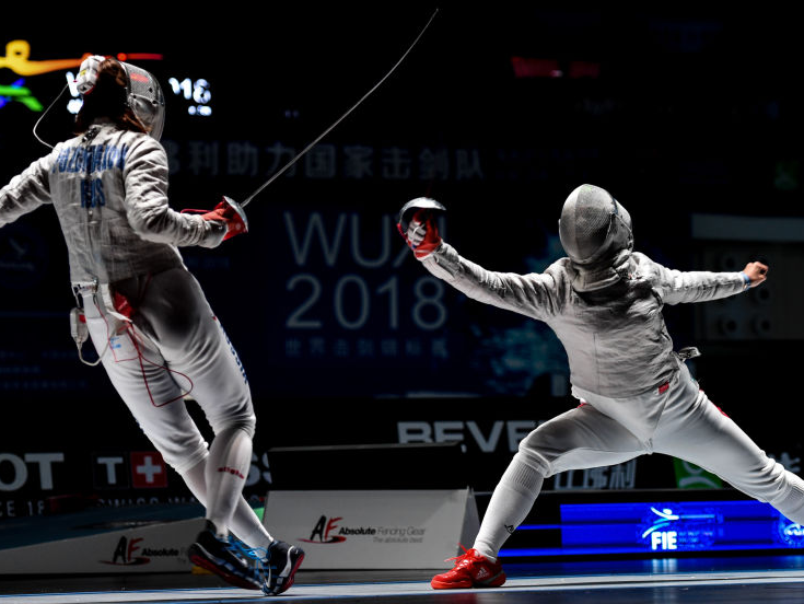 中国香港女子重剑选手江旻憓登顶世界第一