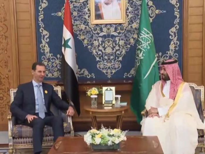 沙特王储与叙利亚总统12年来首次会面