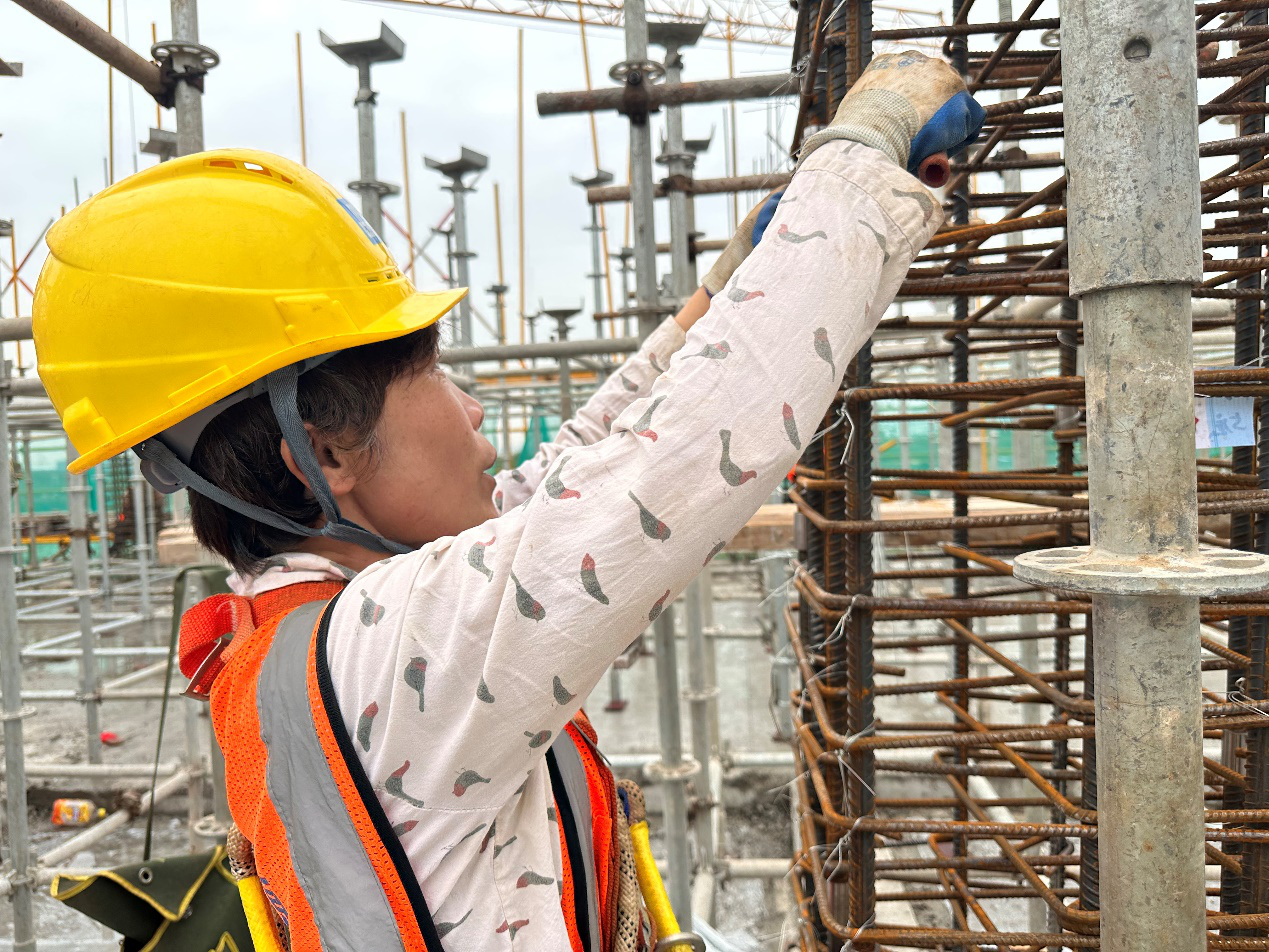 中建七局一公司华南事业部“五一”假期建设忙