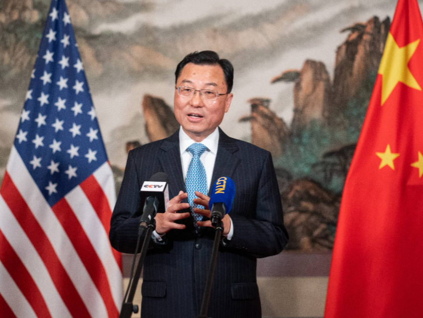 中国新任驻美大使谢锋：健康稳定的中美关系符合两国共同利益