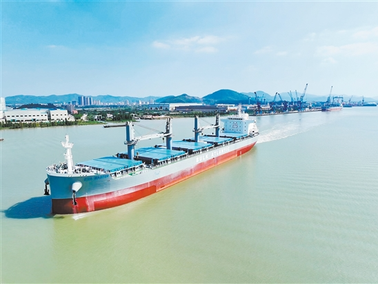 一季度江门海关共监管出口新造船舶12艘，价值7.1亿元