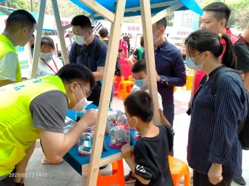 “缉毒神探”等你来挑战，福田园岭街道开展禁毒宣传