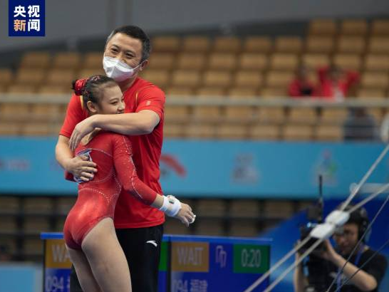 全国体操锦标赛奥运冠军刘洋吊环摘金，邱祺缘夺个人项目第二冠
