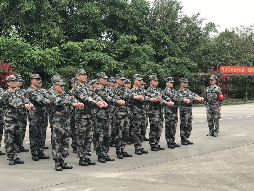 深圳市国防教育基地民兵训练侧记：在训练场闻到“家乡”的味道，训练更加刻苦了！