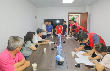 玉塘街道“五一”假期攻坚不停歇，加速推动通兴路利益统筹项目高效落地