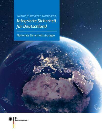 德国首份国家安全战略文件的封面
