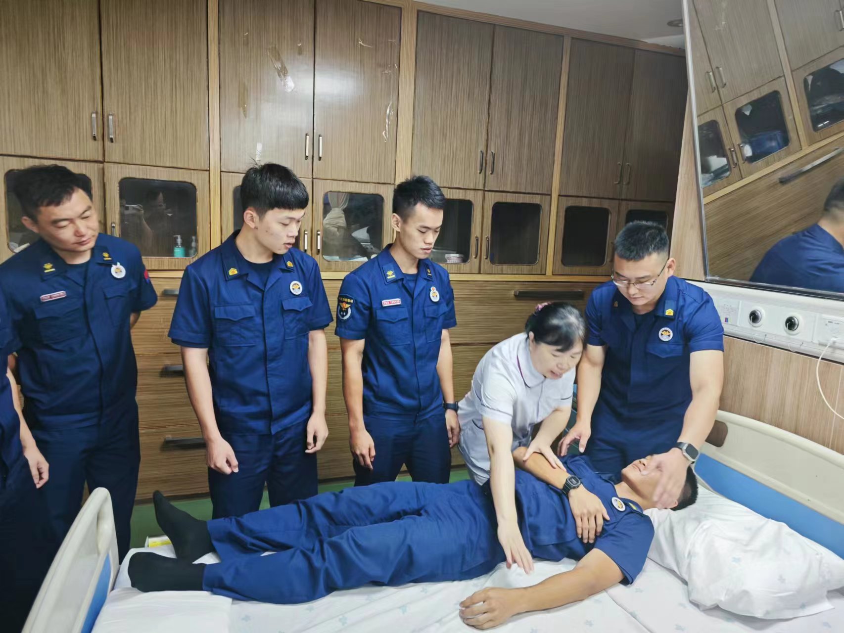 深圳消防联动辖区医院开展卫勤培训，强化应急救护技能