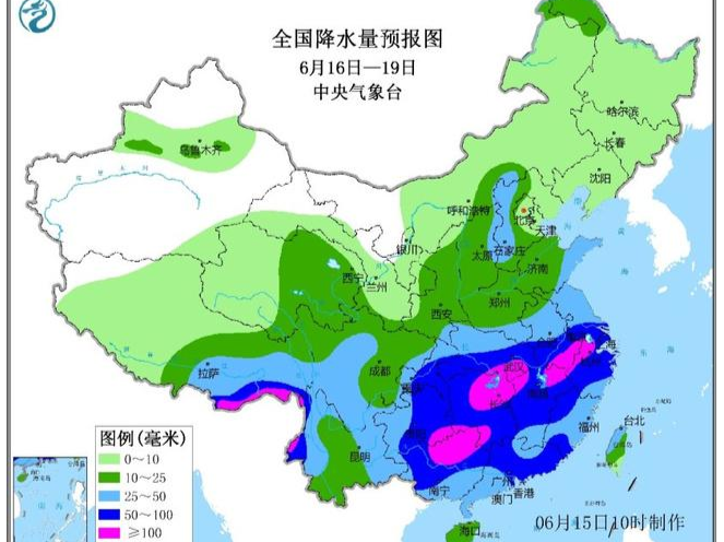 江南等地将进入梅雨期 长江中下游地区暴雨灾害风险较高