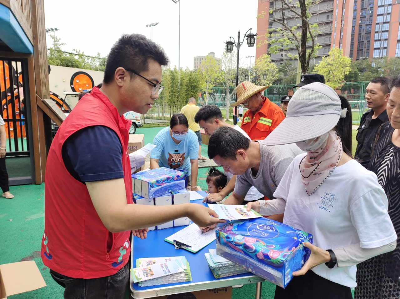 沙浦社区开展《中华人民共和国未成年人保护法》普法宣传活动