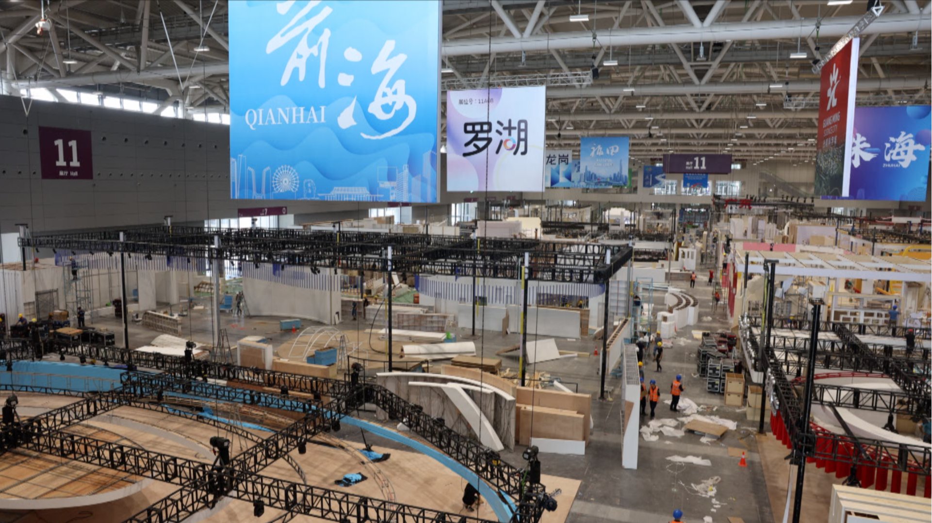 第十九届文博会倒计时！探访各大参展商布展实况