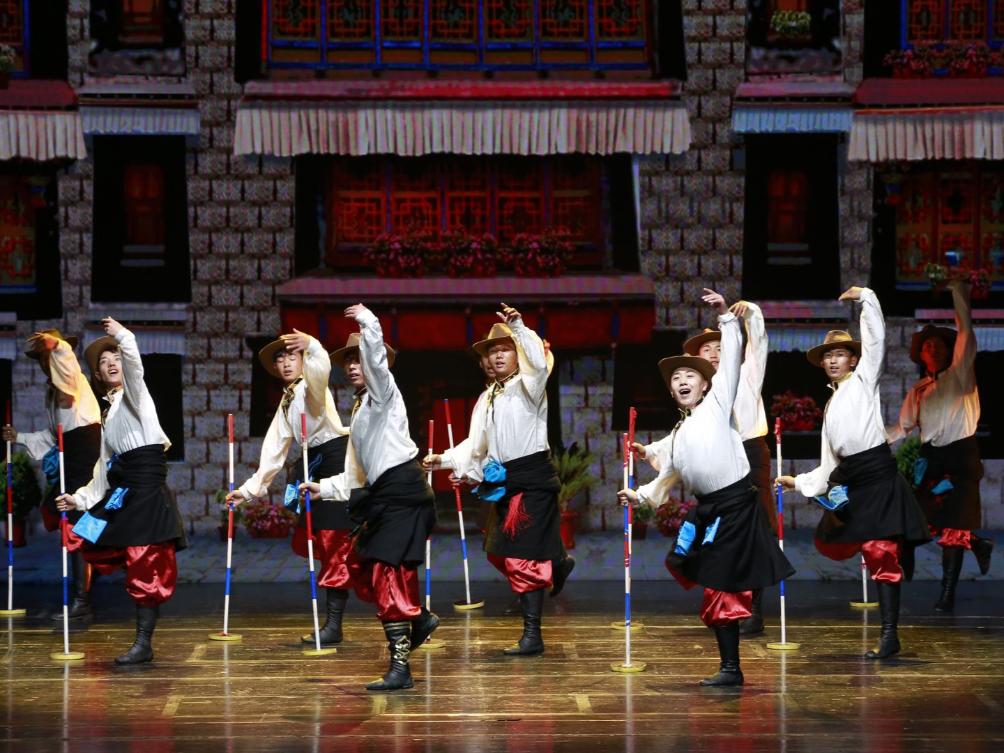 文博会大秀西藏民族特色歌舞表演