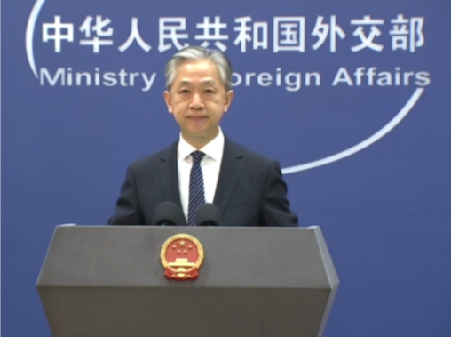 外交部：敦促美方相关人士恪守一个中国原则 不要拿台湾民众当炮灰