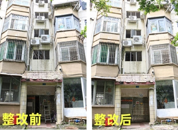 门口“蜘蛛网”没了——园岭新村综合整治进行时系列报道①