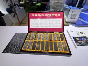 文博会太慧了 | 张翼：一平方厘米刻字908个 用石头微刻四大名著