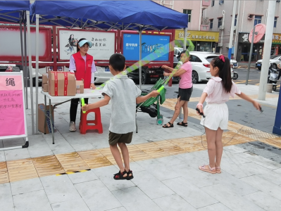 江边社区开展“六一”儿童节系列趣味活动