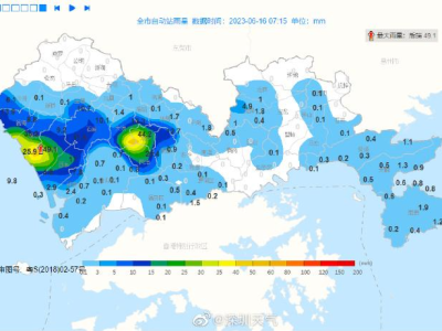 深圳发布分区暴雨橙色预警！龙舟水持续“发威”，今明两天雨最大……