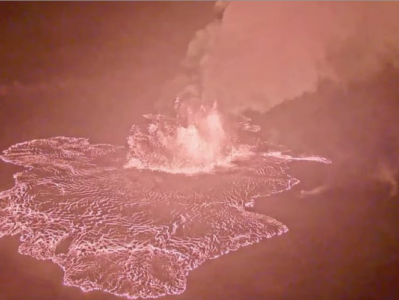 美国夏威夷基拉韦厄火山喷发
