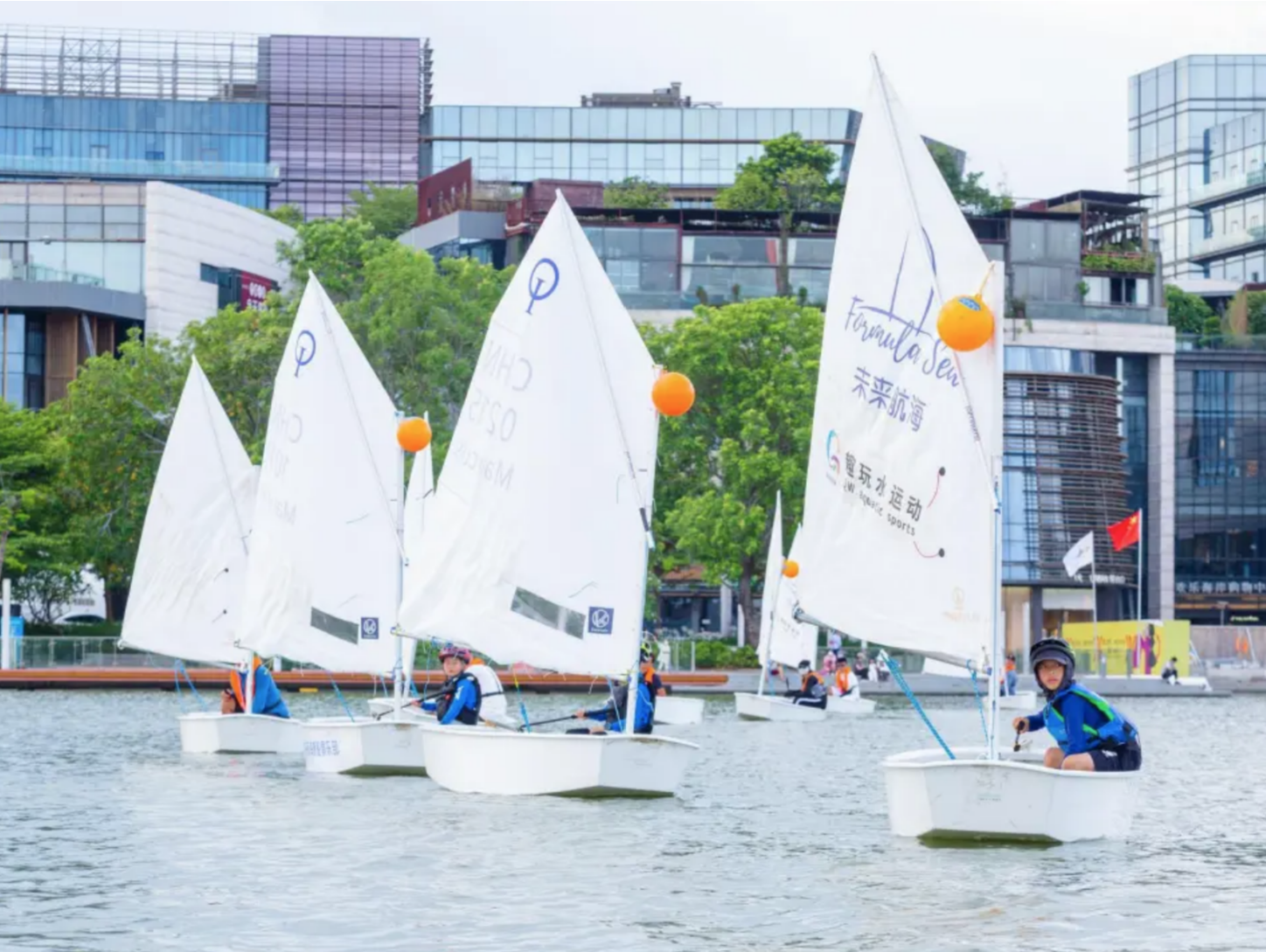 2023年南山区青少年帆船锦标赛周末激情开赛