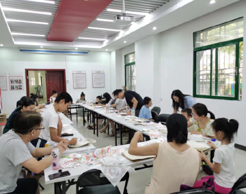 长城社区开展“童心巧手DIY”亲子手工活动