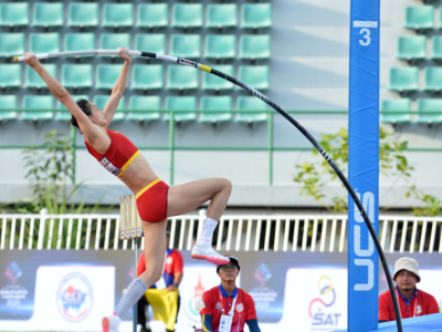 田径亚锦赛中国队包揽女子铁饼和撑杆跳高金银牌