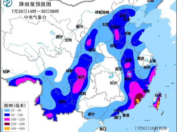 超强台风“杜苏芮”登陆后将一路北上 十余省份迎强风雨