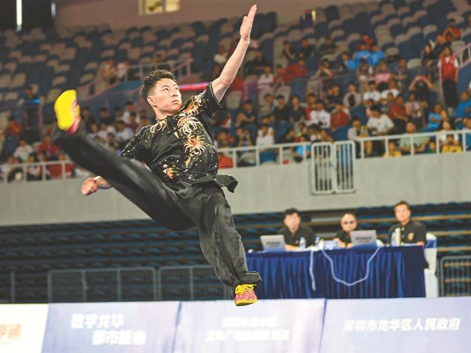 武林高手“逐鹿”鹏城 2023年全国武术套路锦标赛（男子赛区）龙华开赛