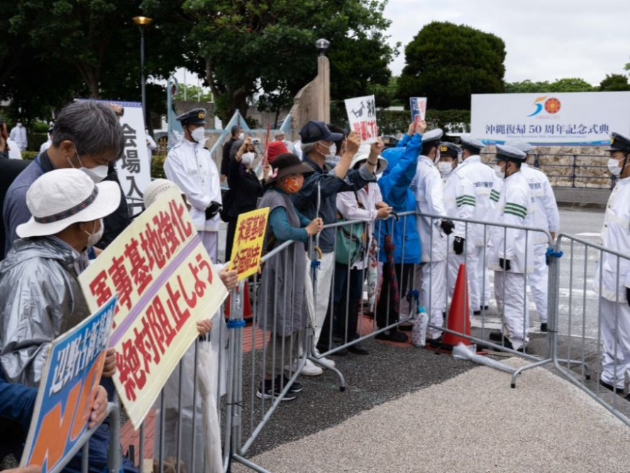 冲绳驻日美军噪音事件增多 民众不堪其扰
