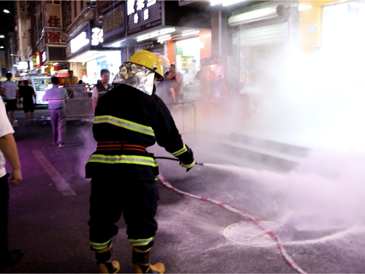 公明街道开展夜间应急响应能力提升大练兵