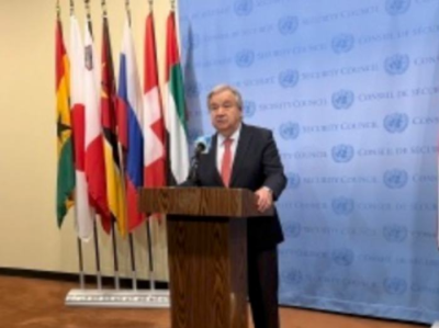 联合国秘书长谴责暴力行为 呼吁以色列遵守国际法