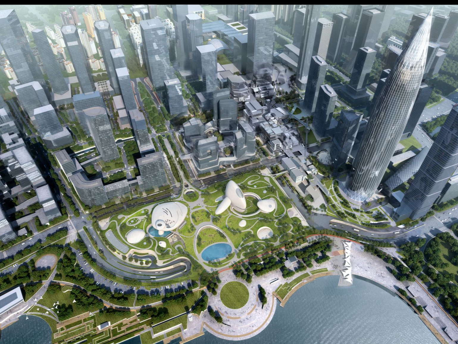 深圳湾文化广场迎来阶段性进展，地下室主体结构全面封顶