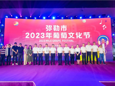云南省弥勒市2023年葡萄文化节开幕