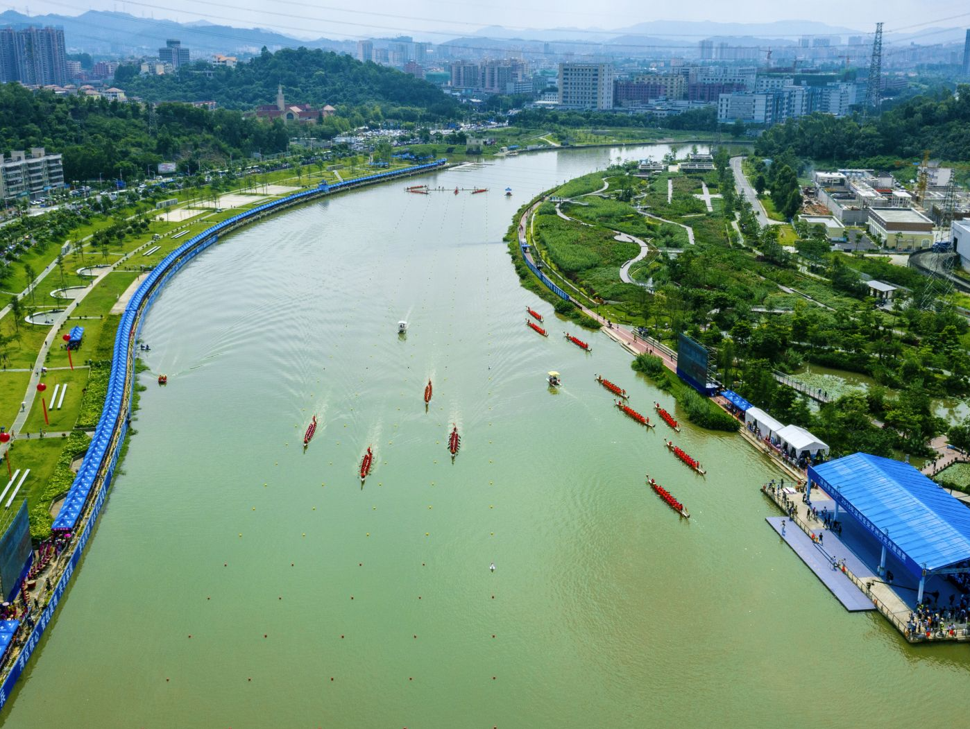 生态环境部部长黄润秋点赞茅洲河治理成效
