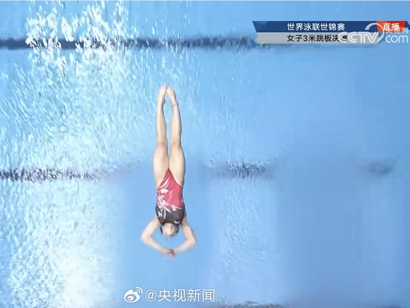 恭喜！女子3米板中国包揽金银牌