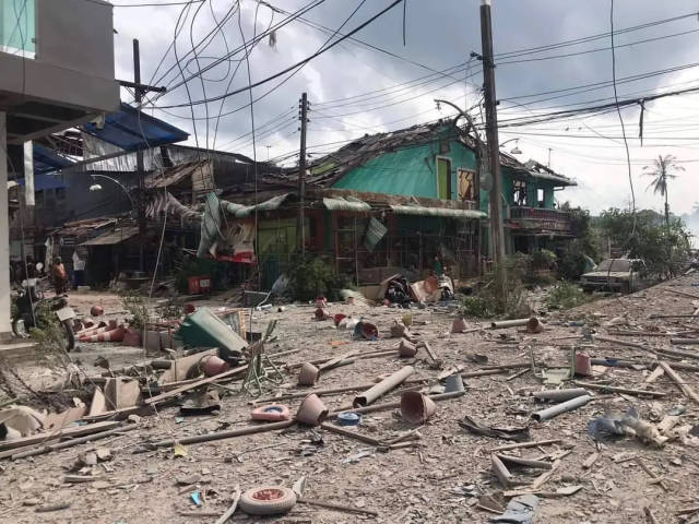 泰国南部烟花仓库爆炸事件已致10死118伤