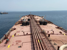 联合国宣布也门“萨菲尔”号油轮存储的原油完成转移