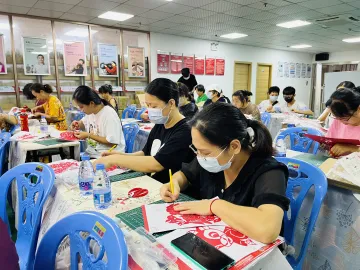 非遗文化沁人心！翠竹街道新村社区开展非遗趣味体验民生微实事项目