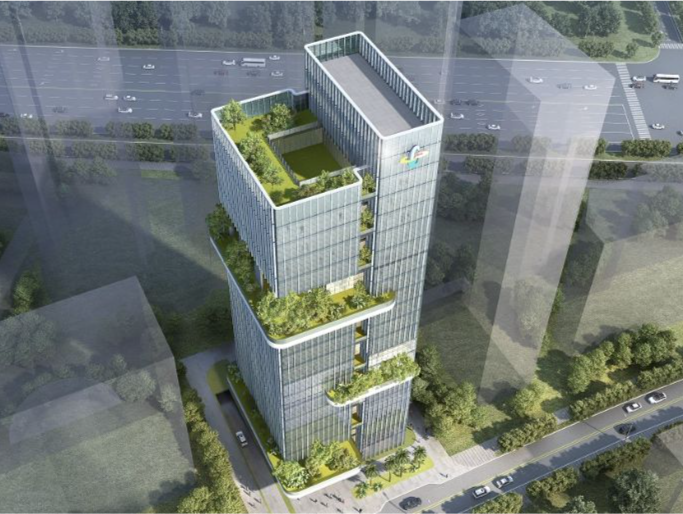 中建一局北京公司深圳市福田区慢性病防治中心重建项目主体结构如期封顶