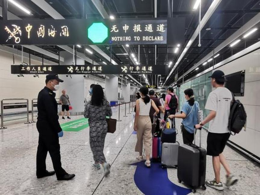 香港旅发局：今年前7个月内地访港旅客约1308万人次