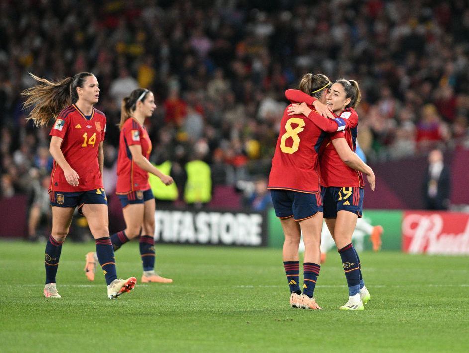 西班牙队夺得女足世界杯冠军