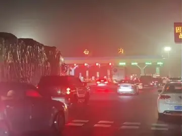 5公里堵1.5小时！为何河北白沟高速收费站排长龙？