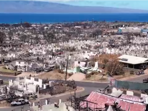 夏威夷毛伊岛大火仍有千余人失联 经济损失达数十亿美元