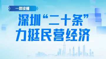 一图读懂 | 深圳“二十条”力挺民营经济