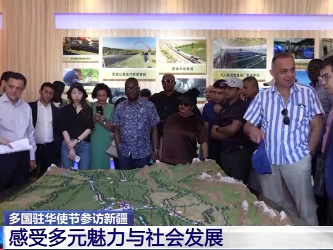 多国驻华使节参访新疆 感受多元魅力与社会发展