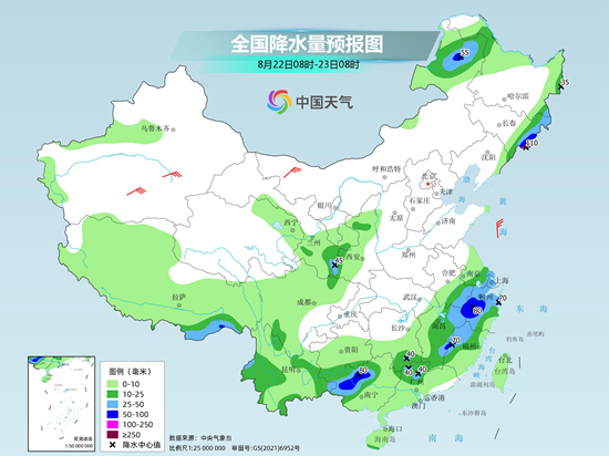 强降雨转战江南云南一带 南方闷热天气继续控场