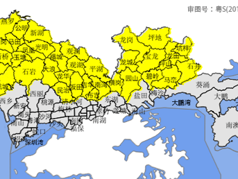 19日深圳出现大雨到暴雨，20日暴雨风险高，需防范短时强降水和地质灾害  