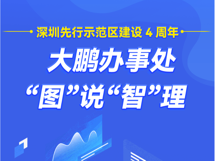 【“图”说“智”理】大鹏办事处先行示范打造民生幸福标杆