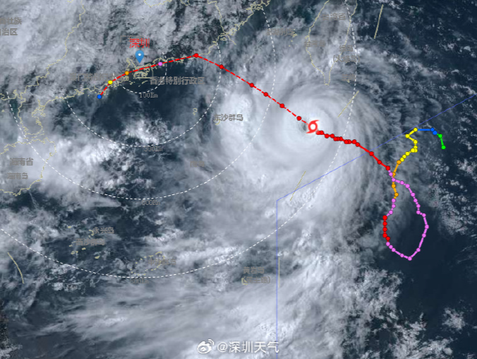 超强台风级“苏拉”较大可能在粤东沿海登陆，广东已升级防风Ⅲ级应急响应